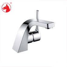 Modern hot sale polished plated brass deck basin faucet